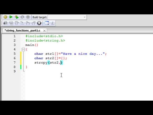 C Programming Tutorial - 62: Predefined String Functions (Part-1)