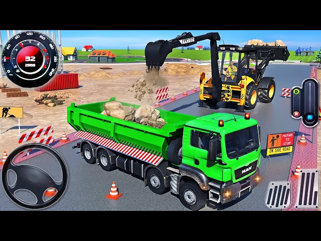 Excavator Simulator New 2024 - Construction Vehicles Road Builder - Android GamePlay #3
