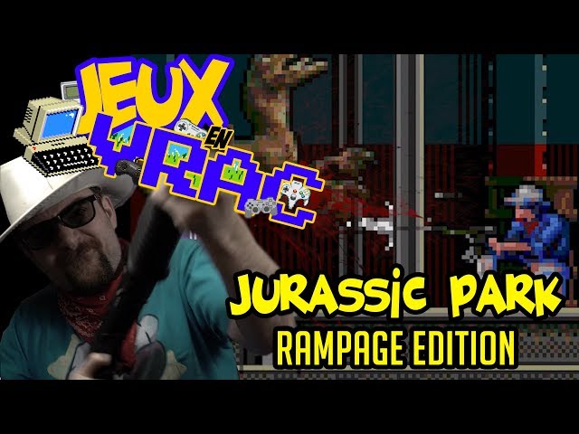 JEUX EN VRAC - JURASSIC PARK Rampage edition