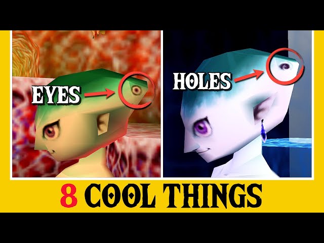 Princess Ruto has four eyes! - 8 Cool Things about Zelda: Ocarina of Time (Part 20)