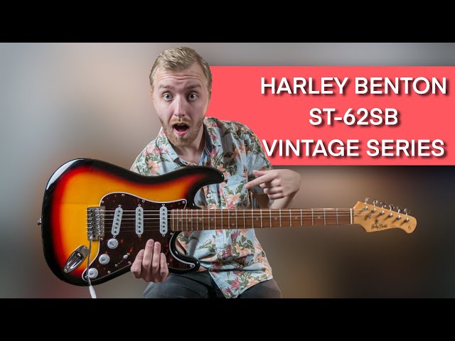 Harley Benton ST-62SB Vintage Series - ResQ Gear Demo