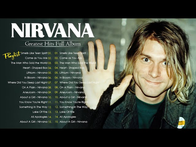 Nirvana Best Best Songs - Nirvana Greatest Hits Full Album - Nirvana Playlist 2023