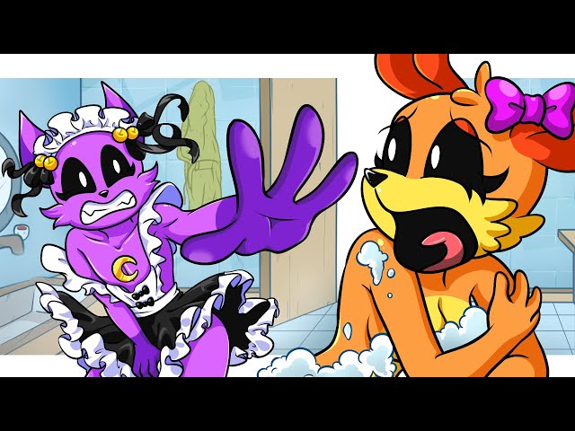 Maid Catnap Infiltrated Dogday's Bathroom! | POPPY PLAYTIME 3 ANIMATION | Maid Catnap Story
