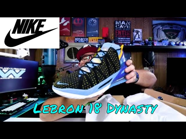 Nike Lebron James 18 in the Dynasty colorway