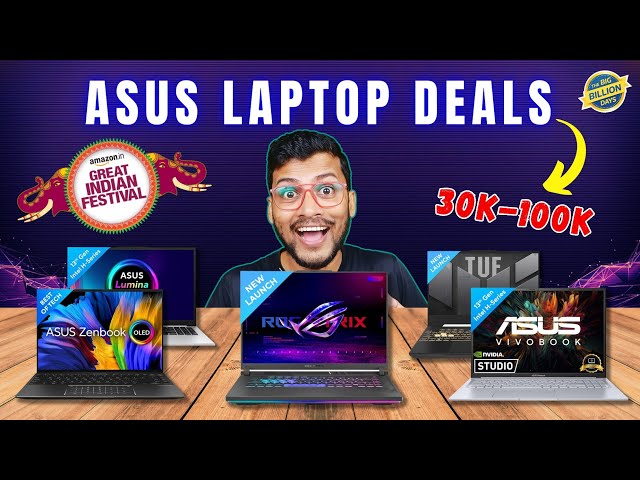 Best ASUS Laptop Deals On AMAZON GREAT INDIAN FESTIVAL SALE 2023🔥Flipkart BBD Sale