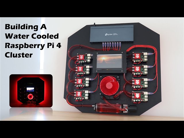 Building A Water Cooled Raspberry Pi 4 Cluster