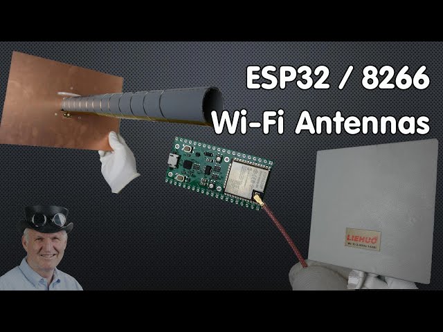#292 Wi-Fi Antennas with Gain and ESP32 Long-Range Mode (part2)
