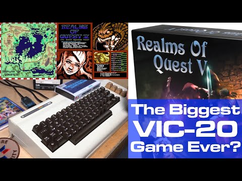 Realms of Quest V: The Biggest VIC-20 Game Ever?