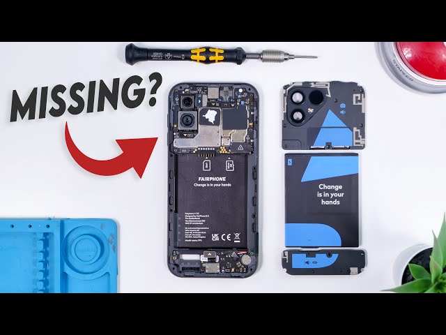 This Part Of The FairPhone Isn't Repairable...?