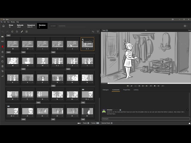 Collaborating Remotely in Flix and Storyboard Pro | 8: Update the Edit in Flix