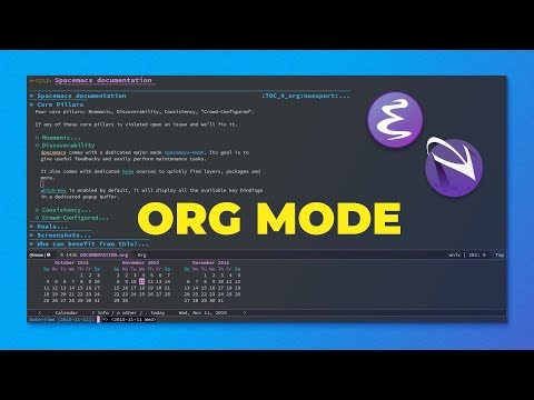 Learn Emacs Org Mode: Spacemacs Intro Tutorial