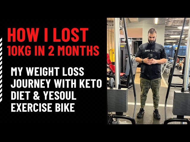 MY WEIGHT LOSS JOURNEY & HOW I LOST 10KG IN 2 MONTHS! Unbox/Review Yesoul G1 Exercise Bike!!