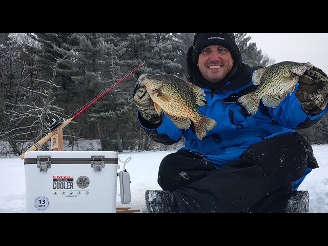 Walleye, Perch, Northern Pike and Crappie {Catch Clean Cook} on the ICE!!!