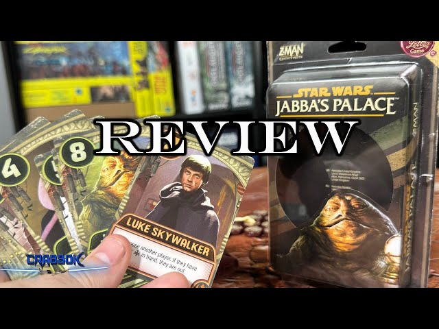 Jabba's Palace - A Love Letter Game from Z-Man Games - Valentine's Day Review