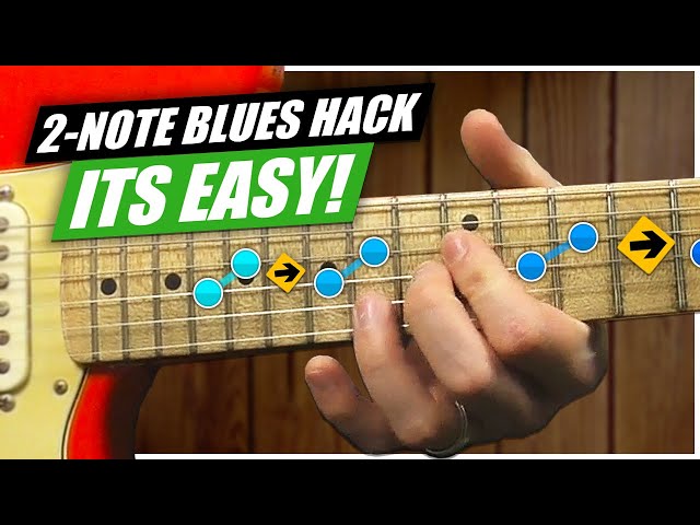 2 NOTE BLUES HACK - The Simple Way to Play Blues!