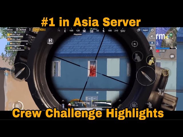 2 Matches Which Got Us To #1 in Crew Challenge in Asia Server | Team SouL | PUBG Mobile