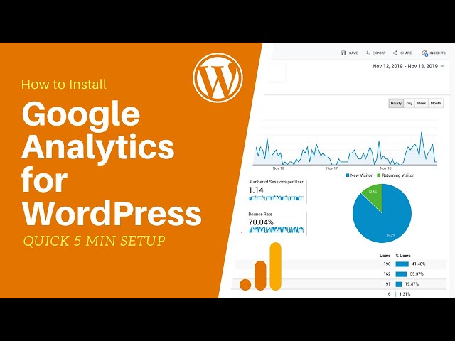 How to Install Google Analytics for WordPress - Quick & Easy Tutorial 2020!