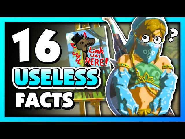 16 Useless Facts You Didn't Know About Breath of the Wild...!