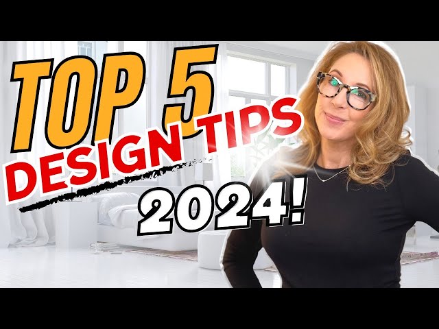 5 Designer Tips That Makes A Huge Impact in 2024! (Designer Secrets Series)