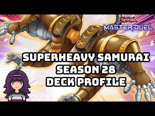 Let's Start OUR POST BAN LIST TESTING! | Superheavy Samurai Season 28 Deck Profile