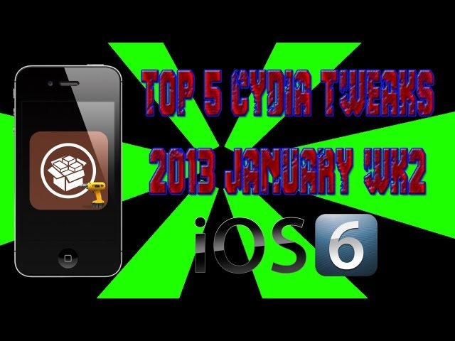Top 5 Cydia Tweaks of 2013 | January Wk2 | KillBackground, Iconoclasm, Winterboard & More!!!