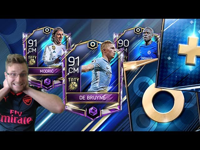 FIFA Mobile 18 - 5 Midfielders Bundles! Can We Get Our First TOTY Starter Pull!!