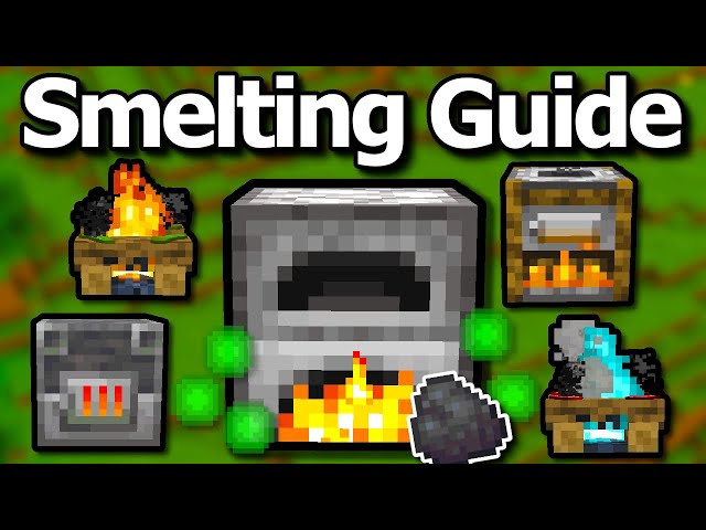 The Ultimate Minecraft 1.20 Smelting, Furnace and Fuel Guide!