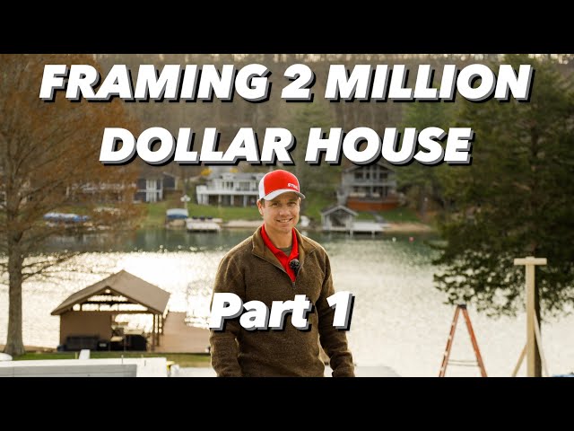 2 MILLION DOLLAR HOUSE PART - 1      #construction #framing #carpenter #building #newconstruction
