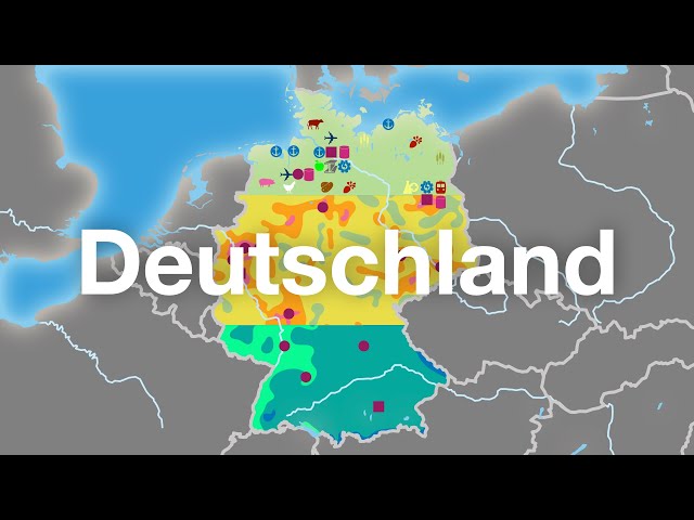Deutschland - Überblick in Karten
