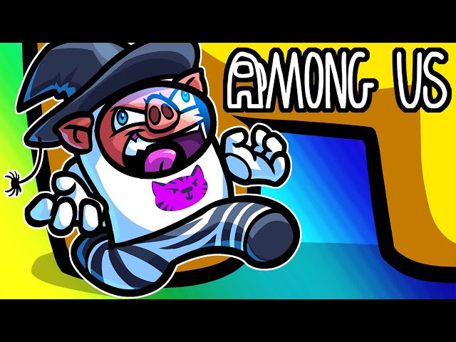 Among Us Funny Moments - A 3rd Class in Among Us? (Witch Mod)