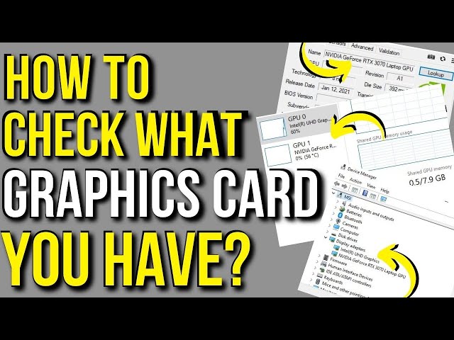 How to Check What Graphics Card You Have