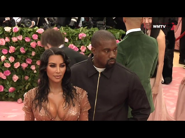 Kim Kardashian, Kanye West arrive at 2019 Met Gala Red carpet