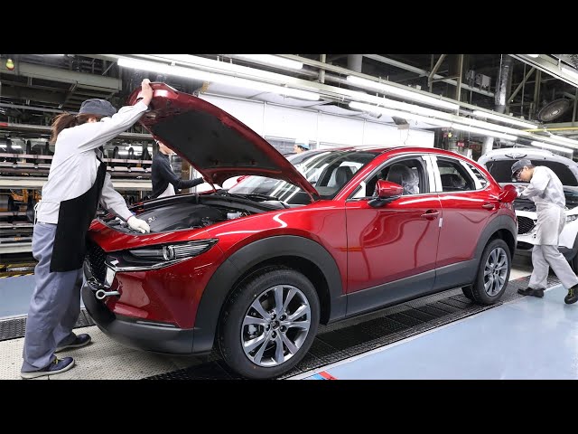 Mazda Production in Japan Plants - Factory Tour