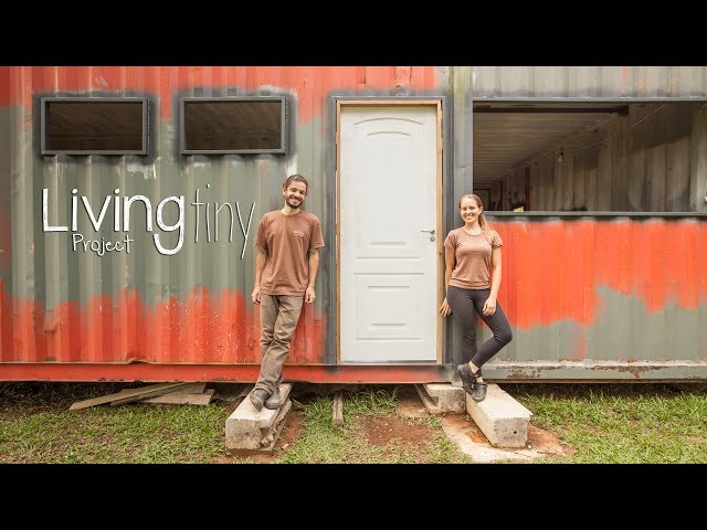 Shipping Container Wooden Door Part 2/2 - Living Tiny Project Ep. 007