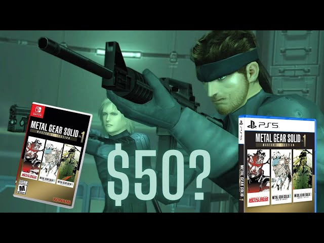 MGS Master Collection is GTA Definitive Trilogy...a Cash Grab