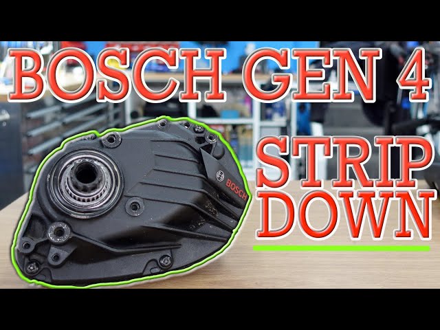 How to Strip down a Bosch GEN 4 E-bike Motor