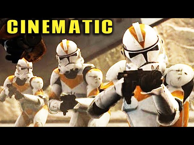 STAR WARS GALAXY AT WAR MOD ▶ Clone Troopers vs CIS Battle Droids - Men of War Assault Squad 2