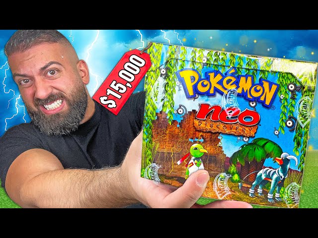 Discovering What's In My 20 Year Old Pokemon Box!
