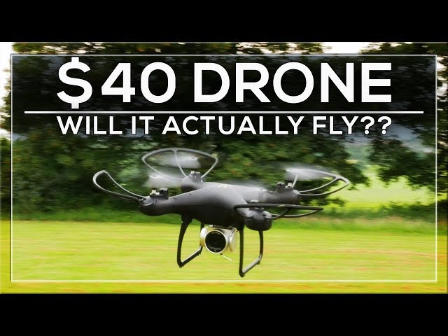 WILL A $40 DRONE ACTUALLY WORK?? UTOGHTER 69601 FPV DRONE