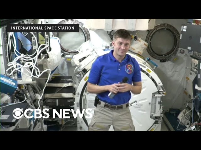 Astronaut on seeing total solar eclipse from International Space Station, private spaceflight