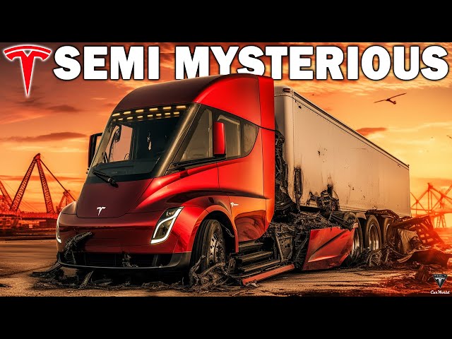 2024 Tesla Semi Will Hit the Market SOON! Only 1% Drivers KNOW this 6 Hidden Features!
