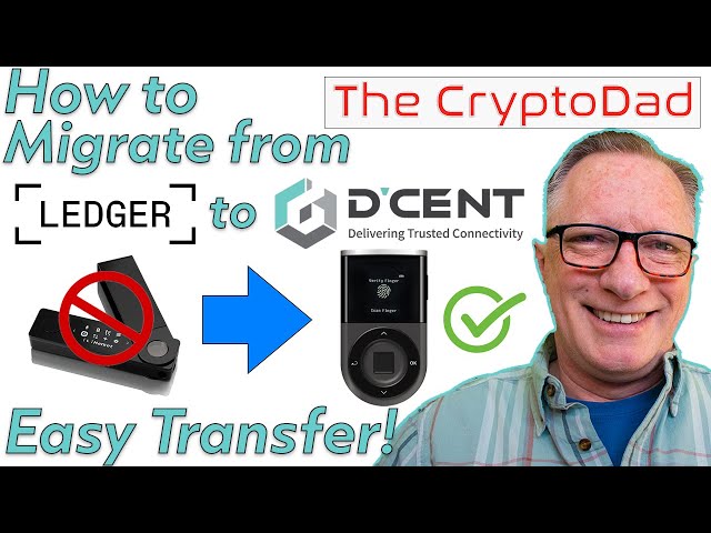 Safely Migrate Crypto Assets from Ledger Nano X to D'CENT Biometric Wallet | Ultimate Guide