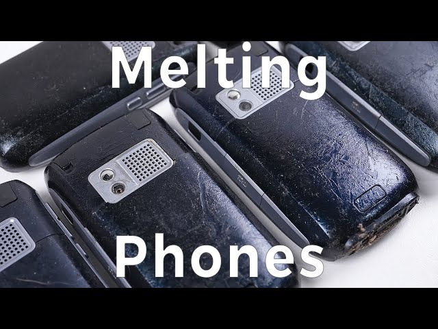 I Was Given A Bag Of Melting Phones | Fixing Melting Rubber