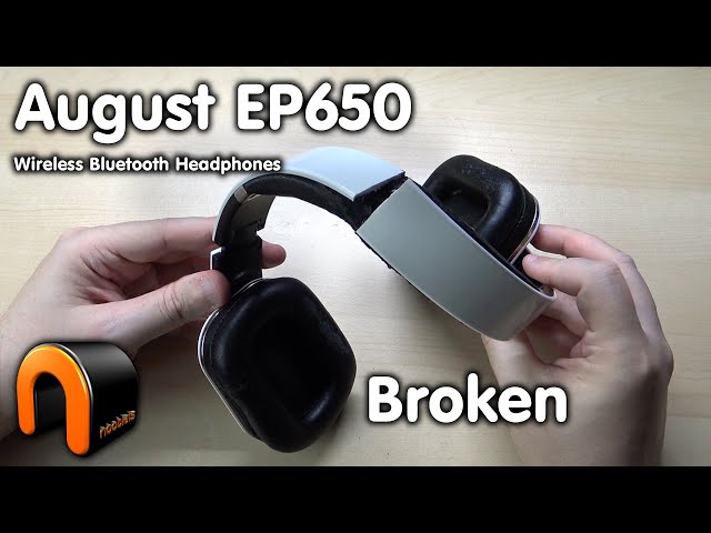 AUGUST EP650 Wireless Headphones BROKEN!  #AUGUSTEP650 #GoWireless