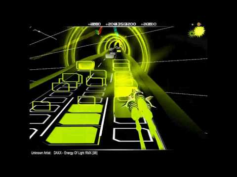 Audiosurf: Daxx - Energy Of Light Remix [Amiga Music] [Ninja Mono Ironmode]