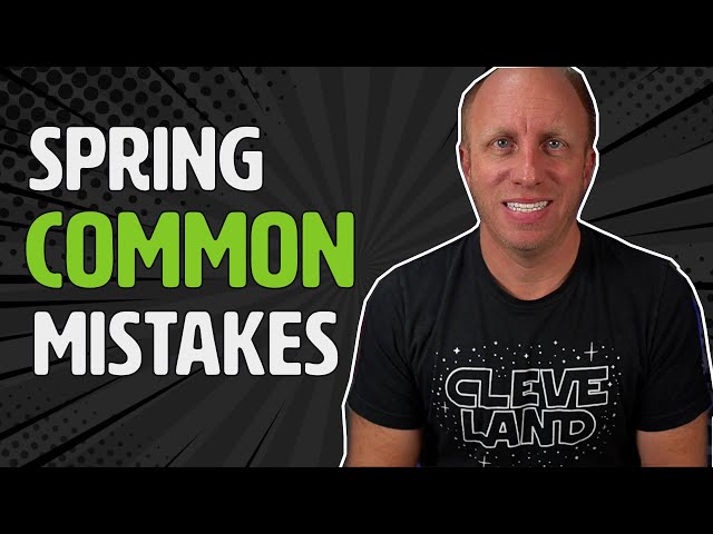 5 Common Mistakes Spring Developers Make