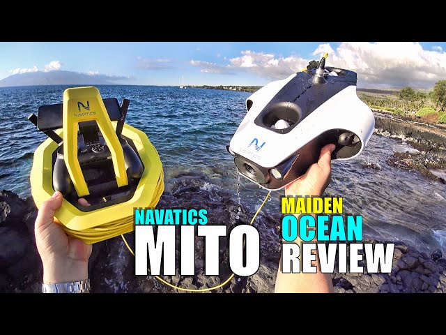 Navatics MITO Solar Underwater ROV Submarine Drone - Maiden Ocean Dive Review with Pros & Cons