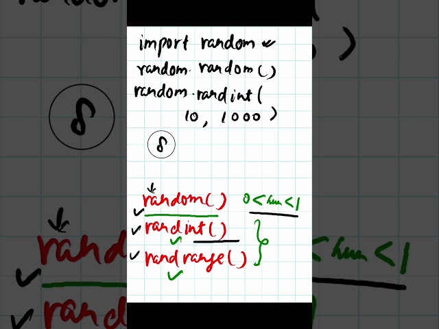 Python - 041 : Get random values in python #python #pythonprogramming #pythontutorial