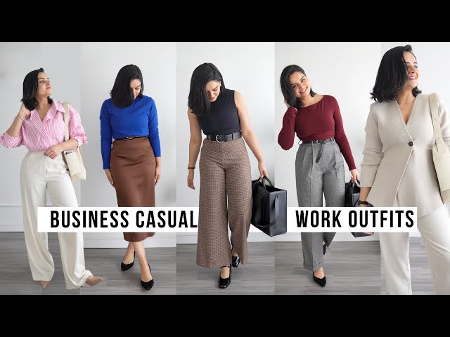 10 Easy but Unique Spring Outfits | Office / Workwear Lookbook 2024
