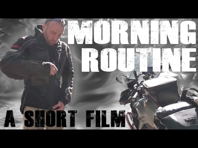 Morning Routine A Short Film About Motorcycle Camping